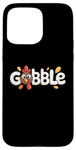 Thanksgiving Gobble Till You Wobble Gobble Carcasa para iPhone 15 Pro MAX