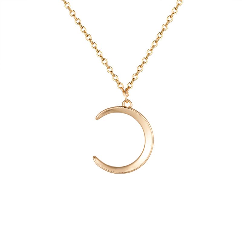 Collier lune peu profonde MOCHAMIK, un bijou doux plein d'émotion