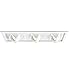 WAC Lighting MT-5LD325T-F927-WT Trims for 3 Light Tesla LED Multiple Spot, Flood, 2700K, 90 Circuit