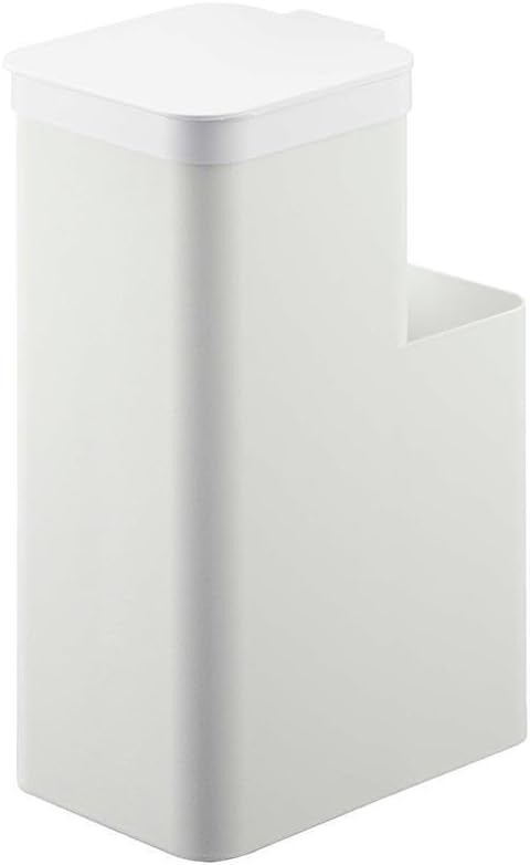 山崎実業 収納付きトイレポット タワー ホワイト 05232