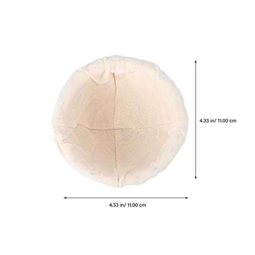 Hemoton Conjuntos 2 Pão Prova Cesta Redonda Banneton Cesta Prova Prova De Cestas Cesta Tigela de Coz