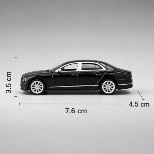 Image of Wizplex CCA Officially Licensed Bentley Flying Spur Hybrid 1:64 Die Cast Metal Car - Collectible Alloy Luxury Sedan with Free-Rolling Wheels, Display Showpiece for Kids 3+ & Car Enthusiasts