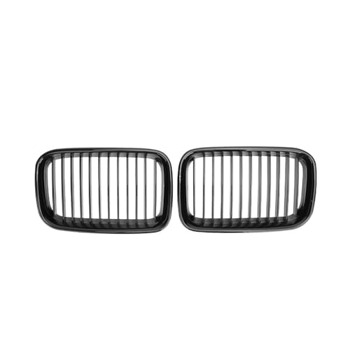 Rejillas de parachoques delantero para Serie 3 E36 1992-1996 con parrillas negras dobles