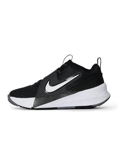 Nike Big Kid's Team Hustle D Basketball Shoes 7Y Black/White