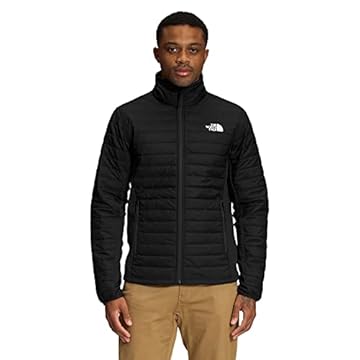 THE NORTH FACE Jaqueta masculina híbrida Canyonlands, Tnf Preto, XXG