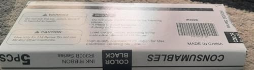 Max Ink Ribbon Cassette LM-IR300B for MAX Lettering Machine LM-370/380/390 Black, 50M {1Box = 5pc} - Image 4