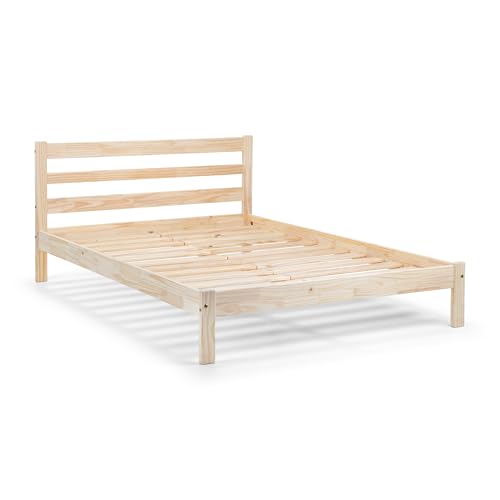 Julian Bowen Cama Sami (90 cm), pino en bruto