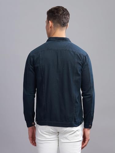Image of Kuons Avenue Men's Regular Fit Trucker Jacket | Denim Jacket for Men