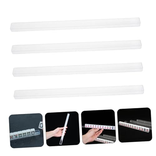 4 mini soportes de Mahjong para viaje compacto y portátil miniatura 7