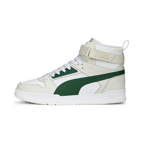Image of PUMA Men's Rbd Game Sneaker, White-vine-vapor-gold, 9.5