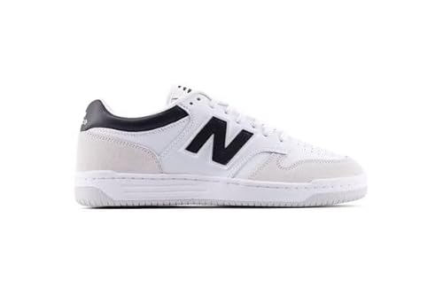 NEW BALANCE 480, Sneaker Uomo, Nero/Bianco, 43 EU
