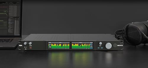Image of MOTU 16A 32x34 Thunderbolt 4 /USB4 audio interface for Mac, Windows and iOS with mixing, effects and networking