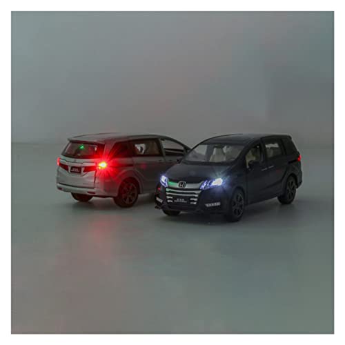 Lutpol Die Casting 1/32 For Honda Odyssey Alloy Diecast Mpv Model Toy Car Simulation Multi-Purpose Vehicle With Sound Light Pull Back Mpv Gifts For Boy Unzip Toy ( Color : White No Box ) #TOP4