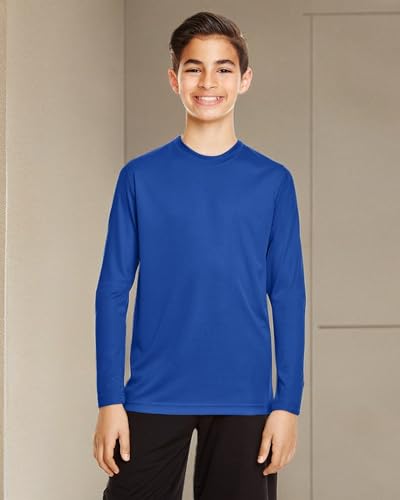 Team 365 Youth Zone Performance Long-Sleeve T-Shirt XS SPORT ROYAL4