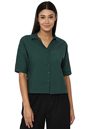 Image of Van Heusen Women's Cotton Relaxed Fit T-Shirt