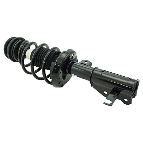 Image of TRQ Front and Rear Complete Strut Assembly & Shock Absorber Kit Complete Strut & Coil Spring Assembly Compatible with 2013 Chevrolet Malibu