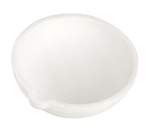 1000 G Gram 640 DWT Mini Ceramic Alumina Crucible Dish Cup Pot for Melting Casting Refining Gold Silver Copper Scrap Metal Jewelry Circuit Boards