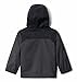 Columbia Big Boy's Glennaker Rain Jacket, Waterproof & Breathable Outerwear, shark/black, Medium