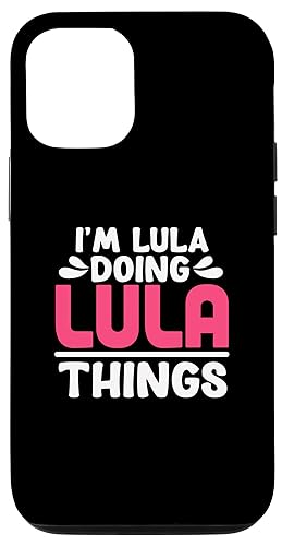 Image of Personalized First Name I'm Lula Doing Lula Things Case for iPhone 12 /12 Pro