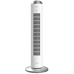 Cecotec Ventilador Torre Cecotec Ventilador de Torre EnergySilence 8090 Skyline. 33'' (84cm) de Altura, Oscilante, Motor de Cobre, 3 Velocidades, Temporizador 8 Horas, 60W