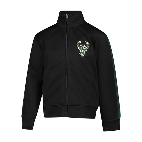 Image of Ultra Game Youth NBA Official Super Soft Full Zip Active Track Jacket and Pants Set