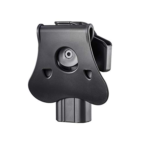 Gun Holster For Glock 17 19 22 23 Gen 1 2 3 4, Owb Paddle G17 Belt Holsters, Outside Waistband 360° Adjustable Open Carry Tactical Holster With Fast Release - Right Handed #TOP5