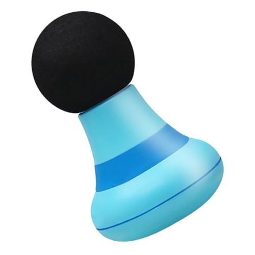 HONMEET Masajeador Eléctrico Portátil para Relajación Muscular, Herramienta de Masaje Corporal Pequeña y Ligera, Dispositivo Vibratorio para Aliviar y Tensión Muscular en Casa, Color Azul