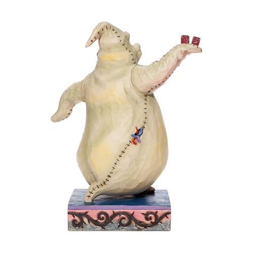 Enesco Jim Shore Disney Traditions The Nightmare Before Christmas Oogie Boogie Figurine, 7.48 Inch, Multicolor
