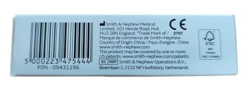 Smith+Nephew ALLEVYN Gentle Border Lite Wound Dressing, 2" X 2" Box of 10