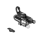 Topeak Ninja Master+ CO2 FuelPack, Interchangeable Cage and Frame Mount, Includes Inflator and 2 Threaded 16 Grams CO2 Cartridges, Compatible with Presta and Schrader Valves