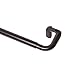 Umbra Twilight Curtain Rod Set – Wrap Around Design Ideal for Blackout or Room Darkening Panels, 88 to 144 Inches, Dark Bronze