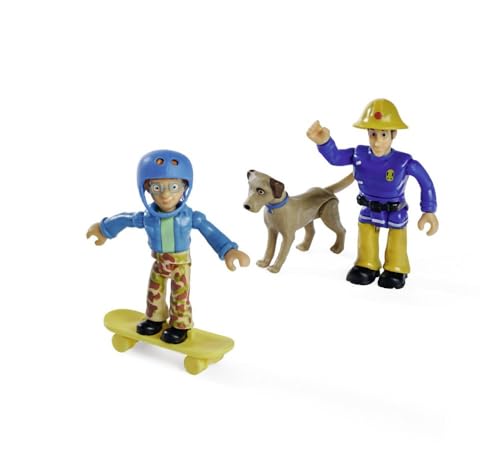 Sam Lot de 2 Personnages avec Chiot et Accessoires