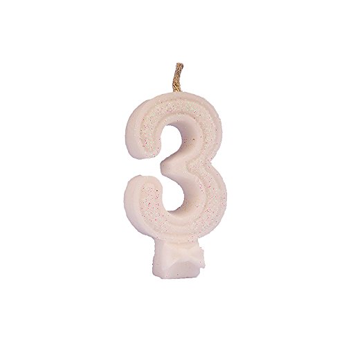 Regina Vela Super C/ Glitter, N 3, Branca