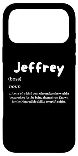 Jeffrey Definition ���O����J�X�^���R�X�`���[�� �W�F�t�p �X�}�z�P�[�X iPhone 17 Pro Max �p