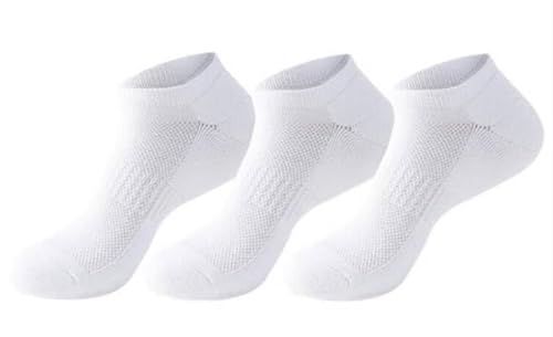 Kit 12 Pares Meias Unissex Cano Curto 001 (40-46, BRANCA)