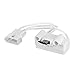SANJOIN 3406107 Door Switch Replacement Fits for Whirlpool Dryer, Maytag Dryer, Replaces 3406109 3405100 3405101 3406100 3406101