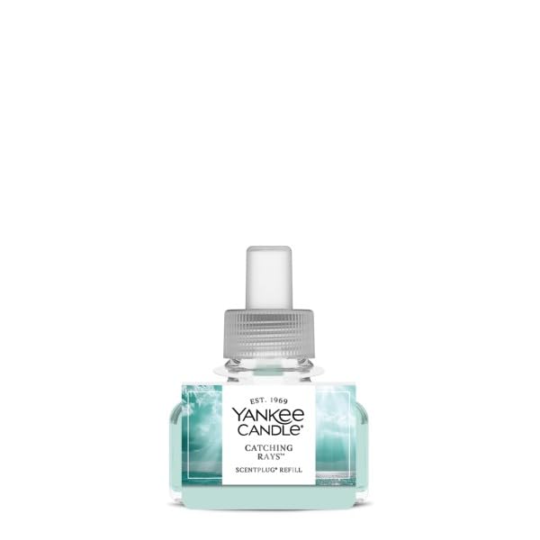 Yankee Candle ScentPlug Refill for Plug in Air Fresheners, Scented Oil Refills, Long Lasting Home Fragrance, Catching Rays (Pack of 1)