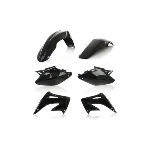 Acerbis Plastic Kit For Honda CR125R (2004-2007), CR250R (2004-2007) - black