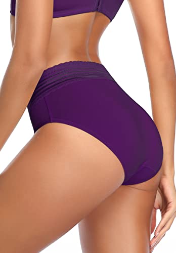 K-CHEONY Womens Underwear Cotton Panties Soft Lace Bikini Comfy Briefs Underpants Ladies Hipster for Women - Image 4