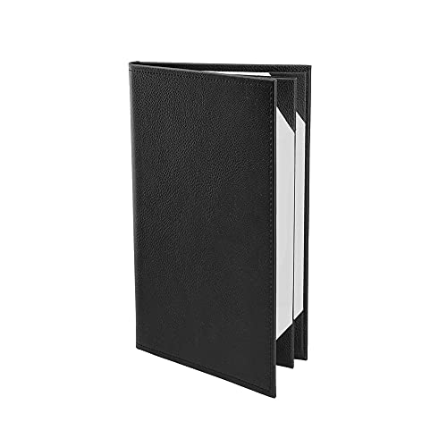 Menu Covers Made of Premium Faux Leather (10-Pack) - 8.5