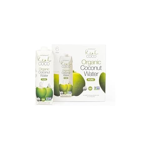 Real Coco Organic Pure Coconut Water (6-Pack 1L) Cover