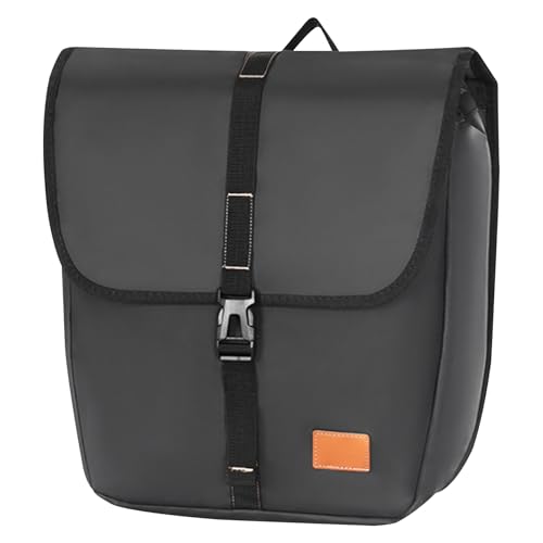 CUCUFA Bike Bag 14 x 7 x 15 Large Capacity Bike Rack Bag Bike Saddle Bag with Handle for Rear Rack Bike Storage Bag