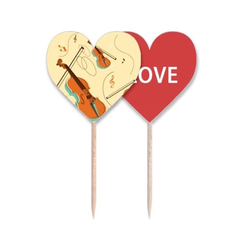 Pic cupcake violon pour embellir facilement vos apéritifs ternes