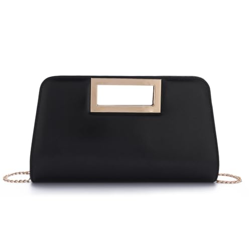 Sac de soirée élégant transformable grâce à sa bandoulière amovible