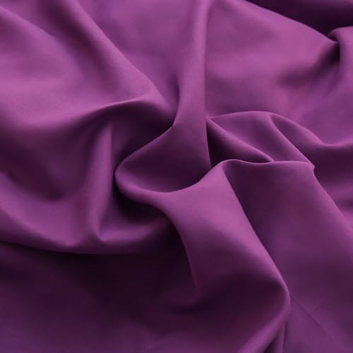 Highdi Juego de Ropa de Cama 4 piezas de Microfibra Suave, Funda Nórdica para Cama 120-220 Incluido 1 Funda de Edredón, 1 Ropa de cama y 1/2 Fundas Almohada (Cama 180cm 180x220cm,Violeta Claro Oscuro) - imagen 7