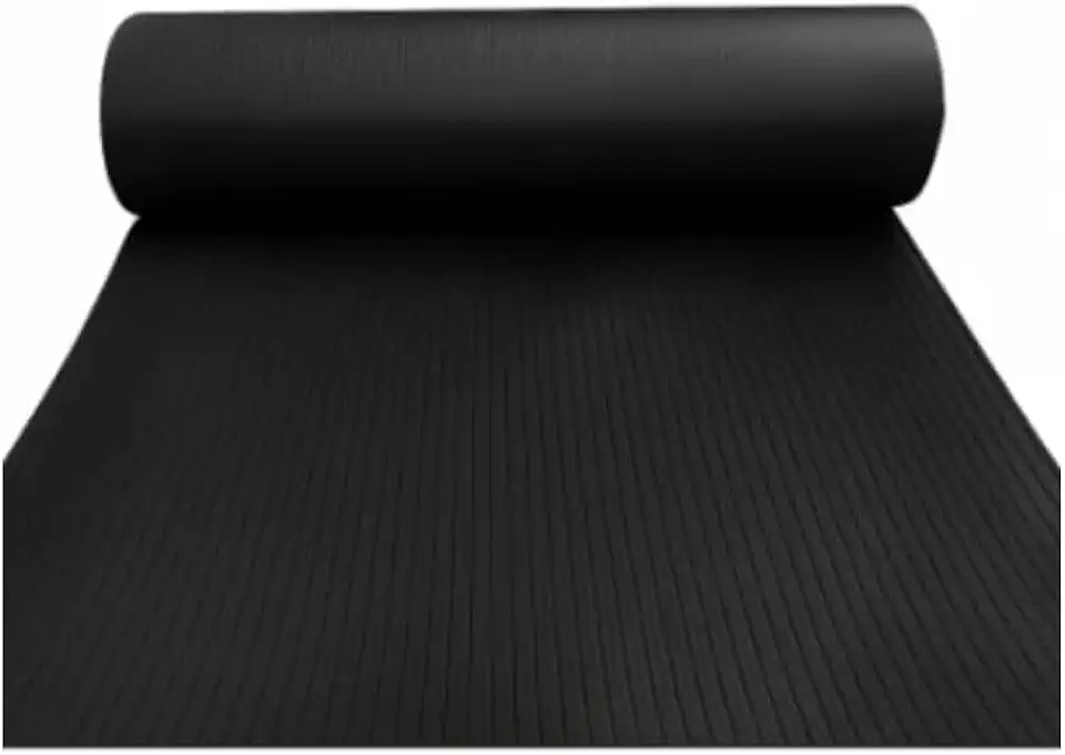 Lençol Borracha Ripado 2x1mts Antiderrapante Industrial 3mm