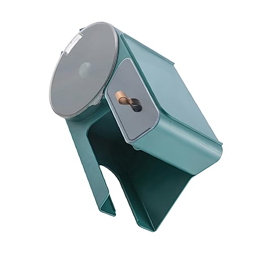 BEBEMOKO Bathroom Toilet Paper Case Multi-Functional Plastic Tissue Dispenser Storage for Hair Dryer Wall-Mounted Organizer HIPS and Pet Material
