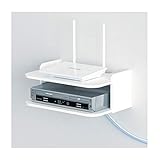 Multifunktionsregal: Router-Aufbewahrungsbox mit großer Kapazität, nicht nur Set-Top-Box-Regal, kann alle Arten von kleinen Objekten, Set-Top-Box, Router, Fernbedienung, Fotorahmen, Topfpflanzen usw. aufnehmen