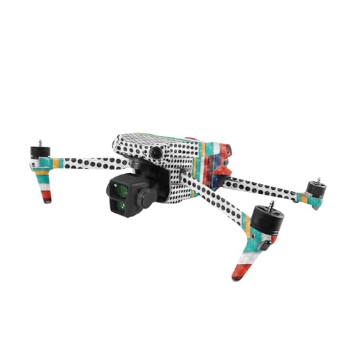 Image of MightySkins Carbon Fiber Skin Compatible with DJI Air 3 Protective, Durable Textured Carbon Fiber Finish | Easy to Apply, Remove, and Change Style