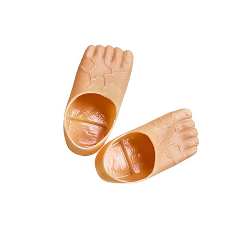 wisoolkic Pantuflas Descalzas, Pantuflas para Dedos gordos, Accesorios para Disfraces, Fundas para Zapatos, excelente opción para Halloween y Fiestas de Disfraces, Cosplay, pies